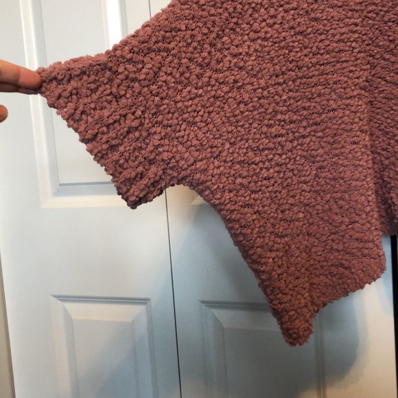 Hippie Rose, women’s small, oversized mauve, Cowl neck sweater - Picture 2 of 4